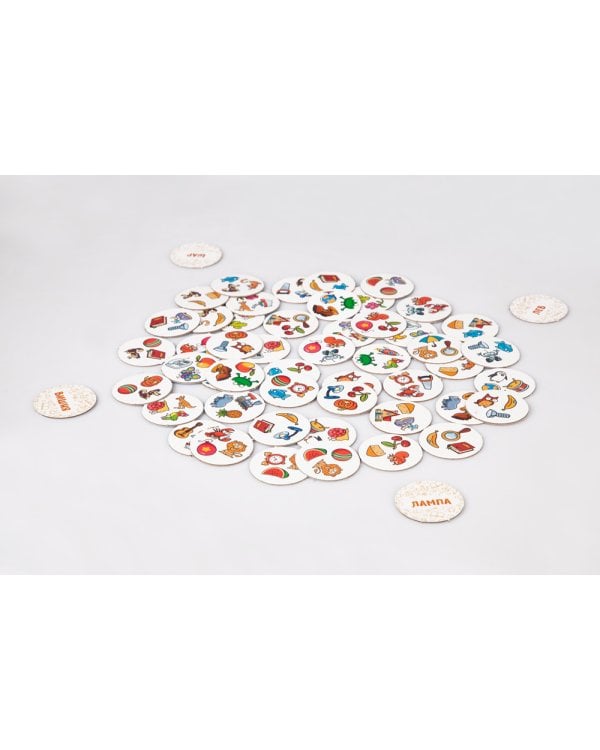 Развивающая настольная игра. Читай-Хватай