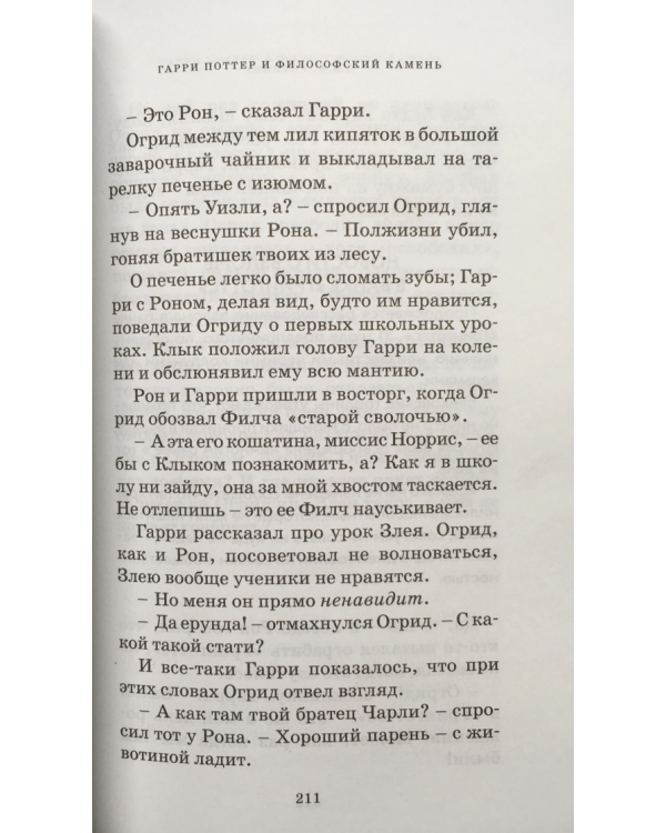 Гарри Поттер и философский камень. Гриффиндор