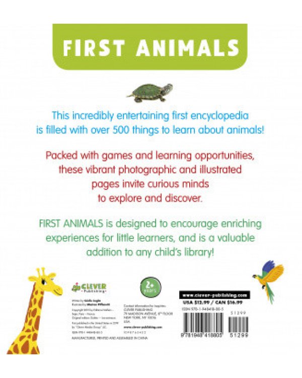 Дополнительное изображение книги «First Animals»
