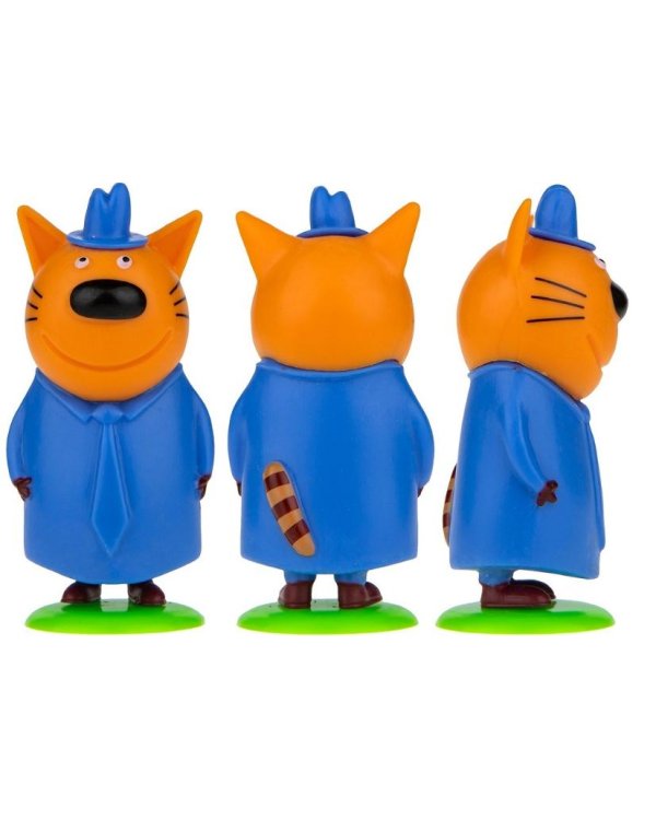 Набор фигурок "Три кота", на подставке, 12 фигурок