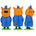 Набор фигурок "Три кота", на подставке, 12 фигурок