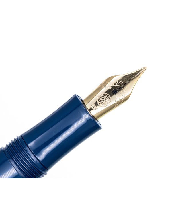 Ручка перьевая Kaweco "Classic Sport", синие чернила, F 0,7 мм, цвет: синий морской