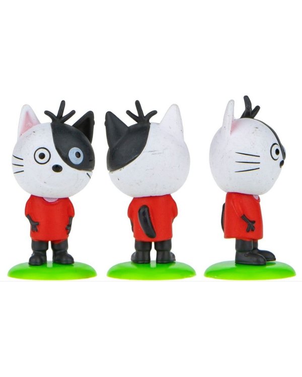 Набор фигурок "Три кота", на подставке, 12 фигурок