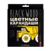 Карандаши цветные "Blackwood color", 24 цвета