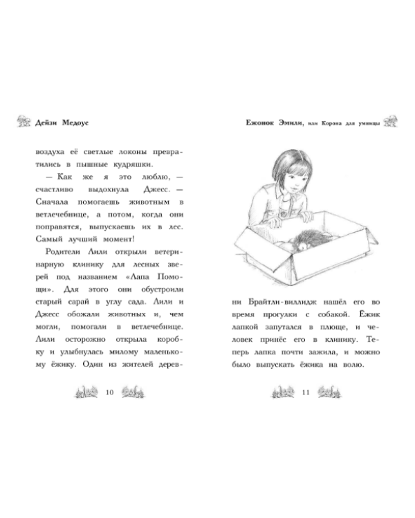 Ежонок Эмили, или Корона для умницы