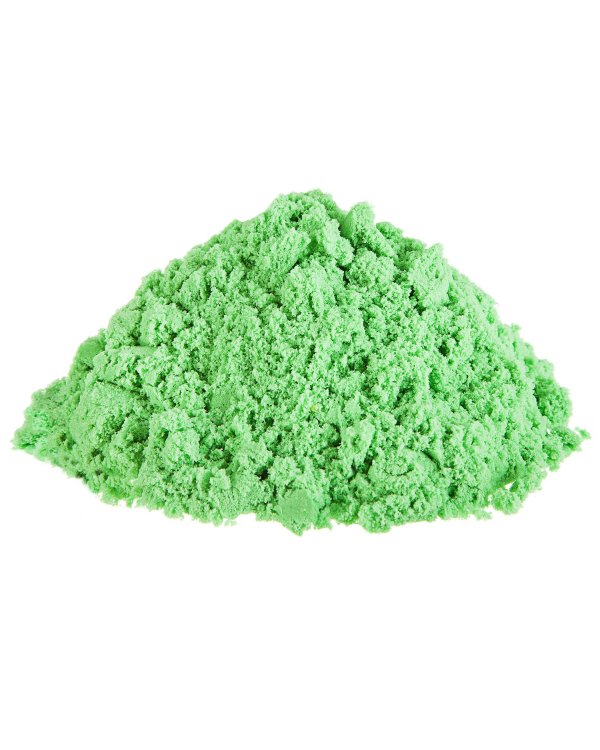 Марсианский песок, 500 грамм, 10 формочек, зелёный