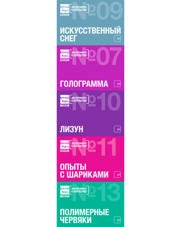 Дополнительное изображение книги «Набор 5 опытов "Опыты для дошкольников"»