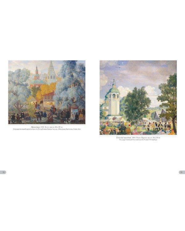 Борис Кустодиев. Русский город