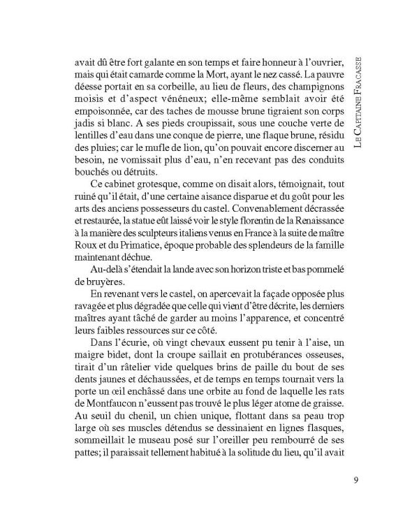 Le Capitaine Fracasse