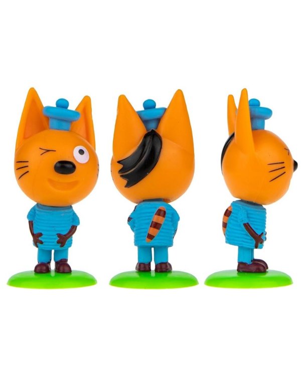 Набор фигурок "Три кота", на подставке, 12 фигурок