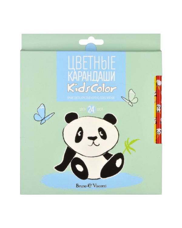 Карандаши цветные "Kids color", 24 цвета