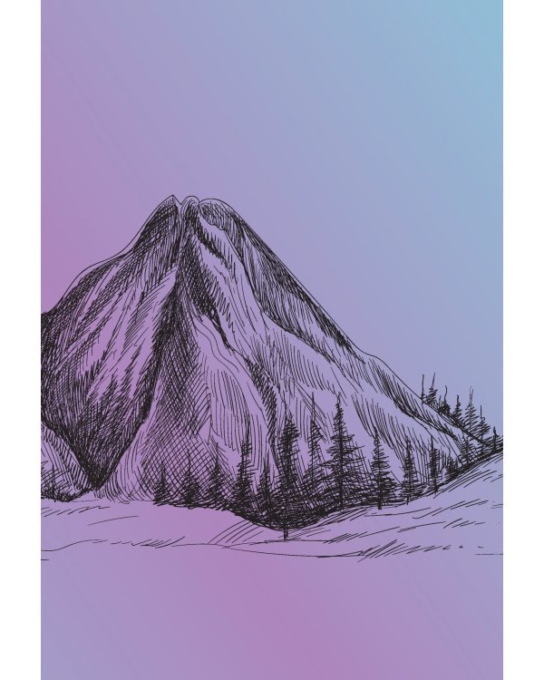 Радужный скетчбук (лавочка)