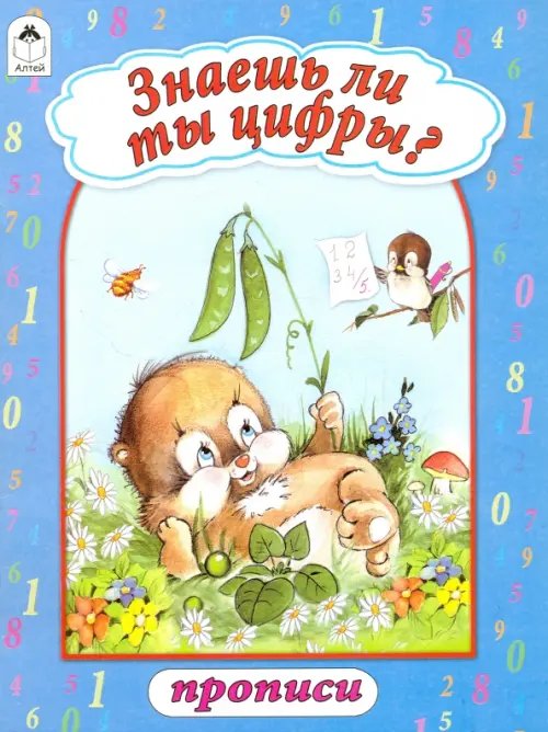 Прописи (формат А4) Знаешь ли ты цифры?