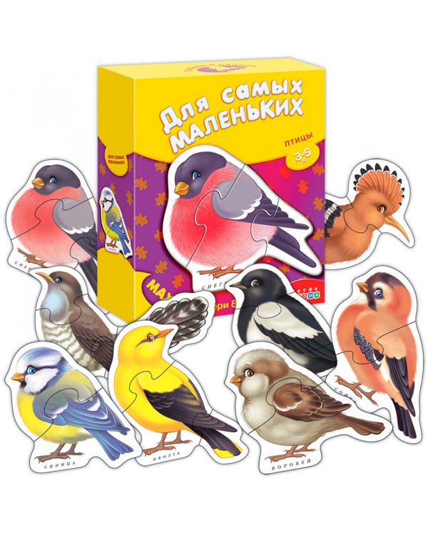 Макси-пазл. Птицы