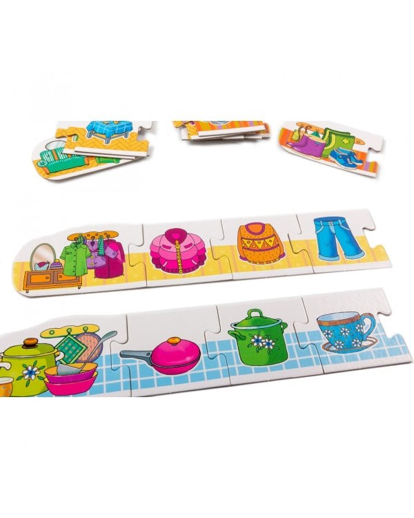 Развивающая мини-игра. Твой дом. 3-5 лет