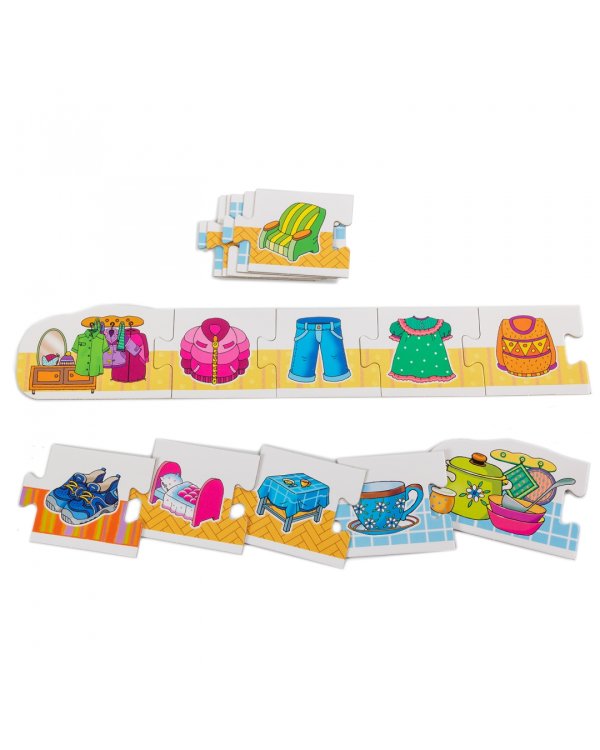 Развивающая мини-игра. Твой дом. 3-5 лет