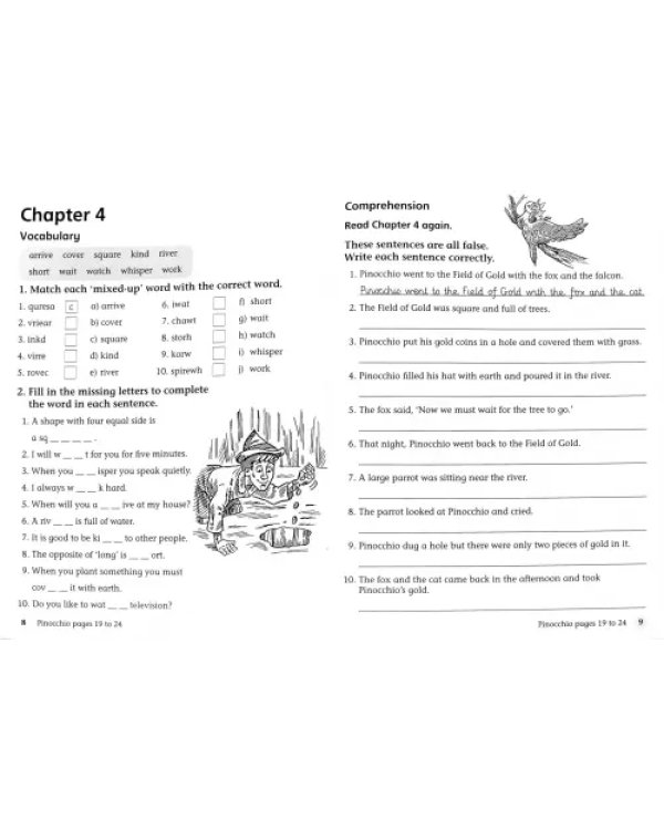 Pinocchio. Workbook