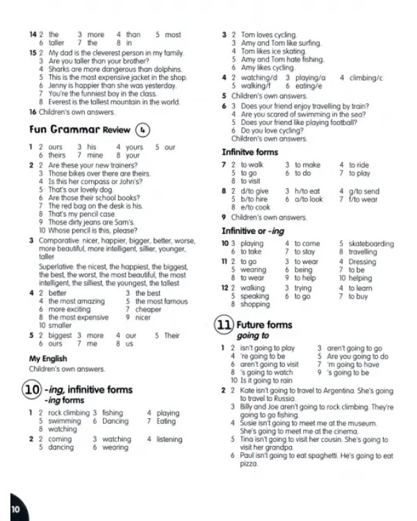 Fly High. Level 4. Fun Grammar Teacher's Guide (with Answer Key)