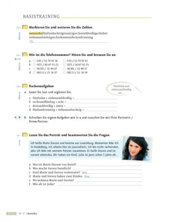 Menschen A1.1. Arbeitsbuch (+ Audio CD)