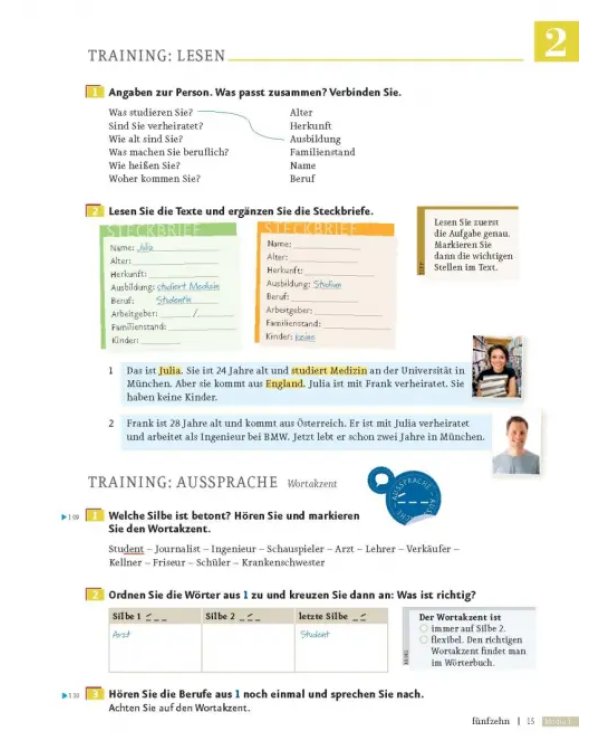 Menschen A1.1. Arbeitsbuch (+ Audio CD)