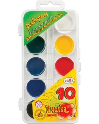 Акварель медовая. Пчелка, 10 цветов