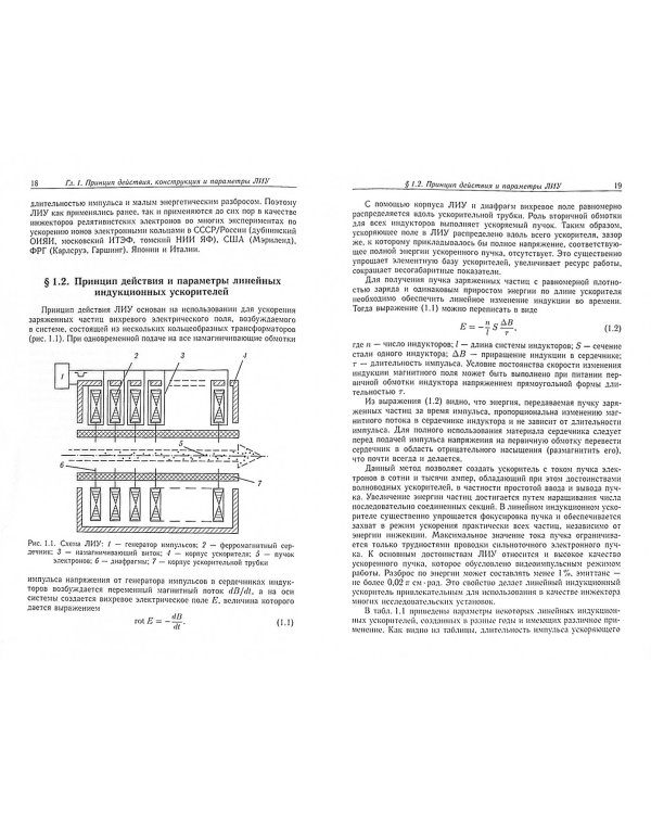 Линейные индукционные ускорители для релятивистских СВЧ-приборов