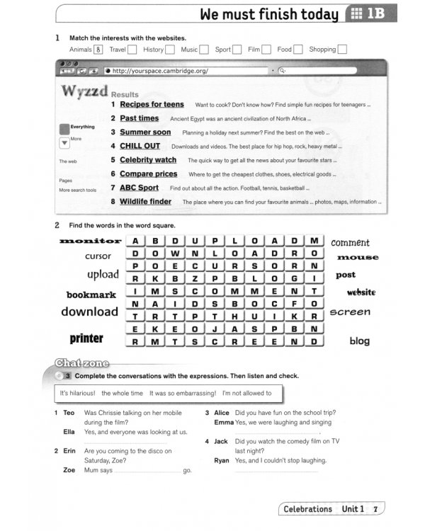 Your Space 3. Workbook (+ Audio CD)