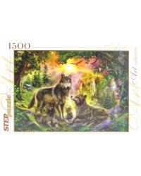 Пазл. Волки, 1500 элементов