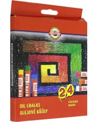 Пастель масляная художественная "Gioconda", 24 цвета