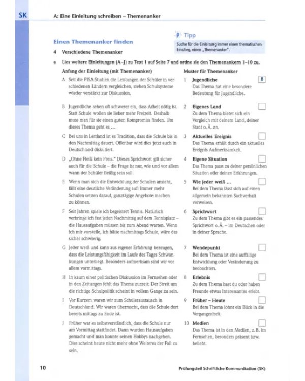 Fit fur das DSD II, Ubungsbuch