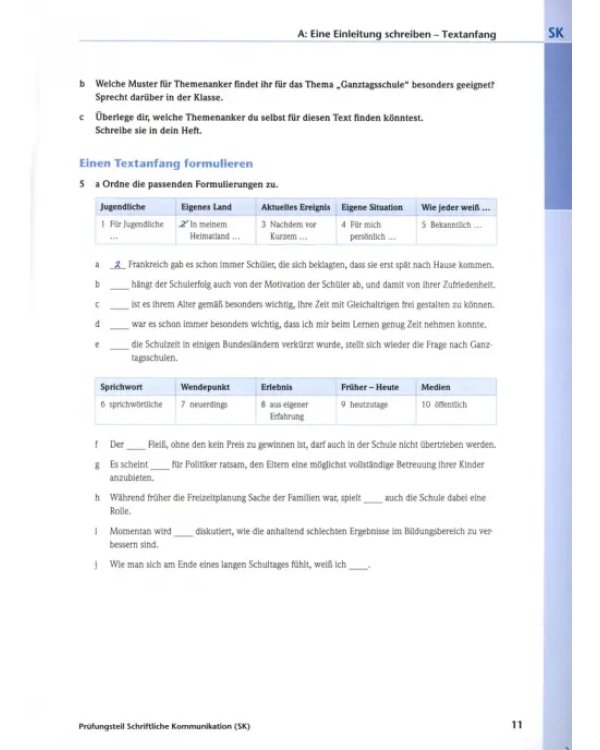 Fit fur das DSD II, Ubungsbuch