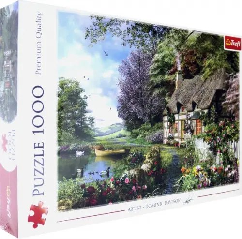 Пазл. Очаровательный уголок, 1000 деталей Пазл. Очаровательный уголок, 1000 деталей