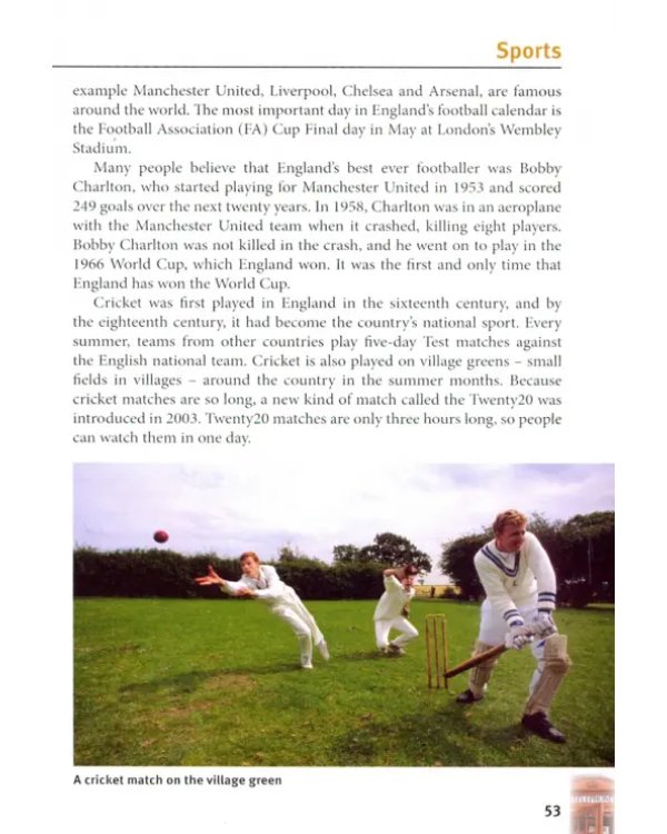 England. Pre-intermediate