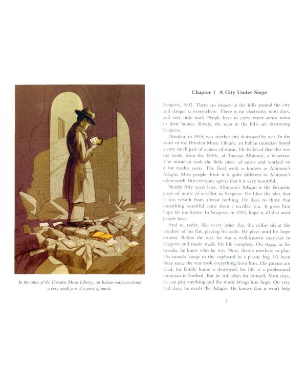 The Cellist of Sarajevo (+ Audio CD)