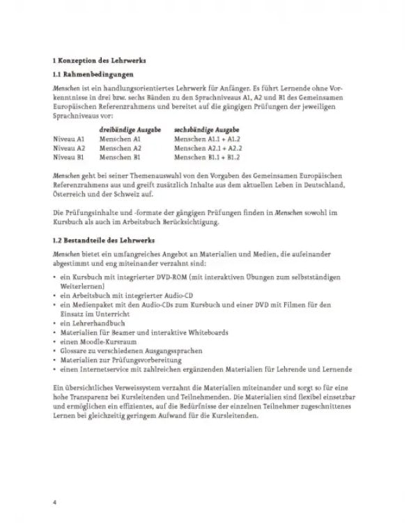 Дополнительное изображение книги «Menschen. A1.1. Lehrerhandbuch»