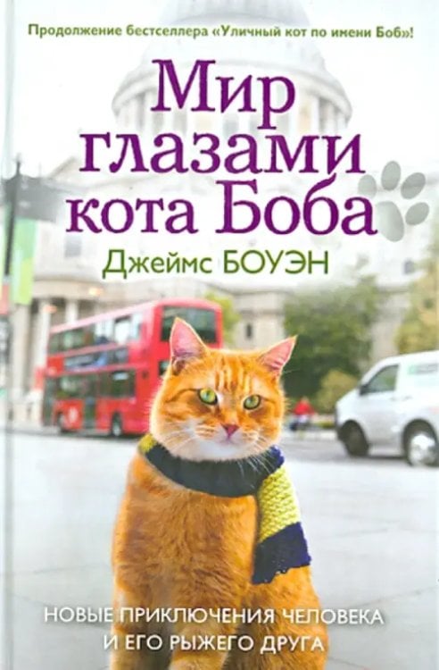 Лапа друга Мир глазами кота Боба. Новые приключения человека и его рыжего друга