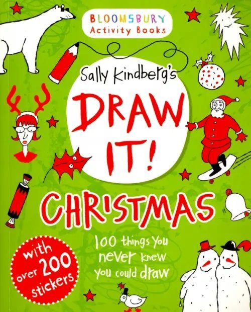 Activity books Draw it! Christmas