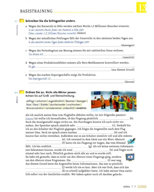 Menschen B1.2. Arbeitsbuch mit Audio-CD (+ Audio CD)