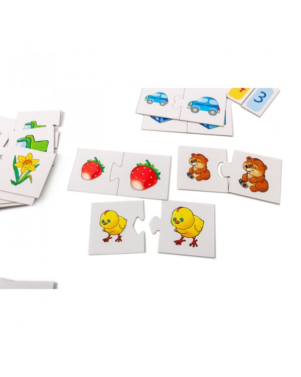 Развивающая мини-игра. Парочки (новый дизайн). 3-5 лет
