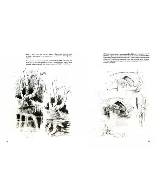 Учитесь рисовать природу