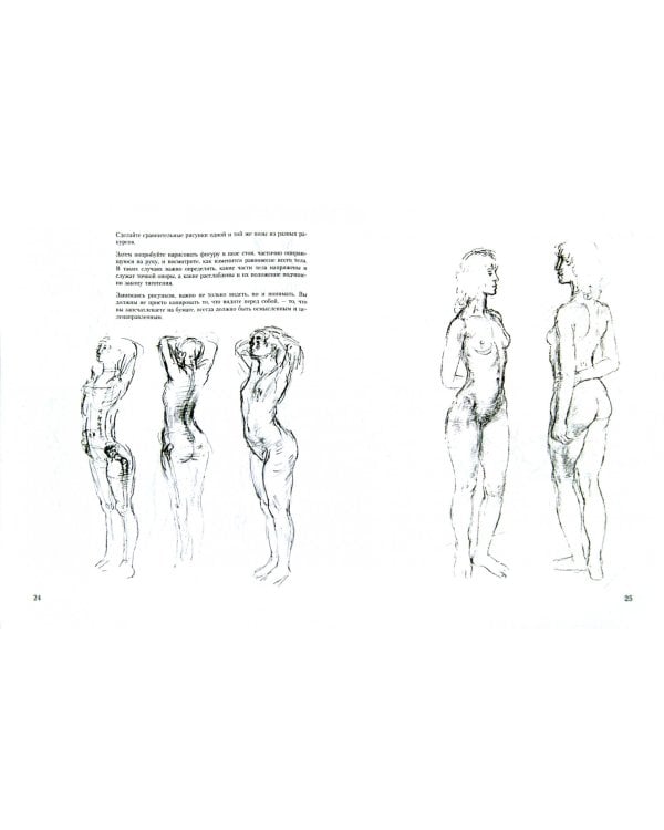 Учитесь рисовать человеческое тело