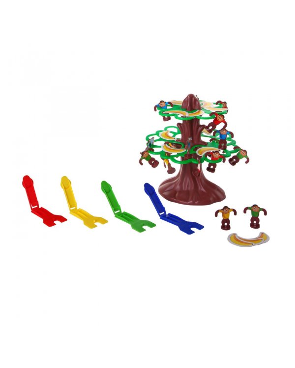 Настольная семейная игра. Прыгающие обезьянки