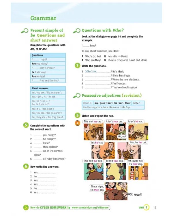 More! 1. Student's Book with Cyber Homework and Online Resources