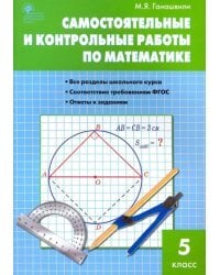 Математика. 5 класс. Самостоятельные и контрольные работы. ФГОС