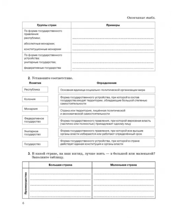 География. 7 класс. Страноведение. Рабочая тетрадь к учебнику О.А. Климановой и др. ФГОС