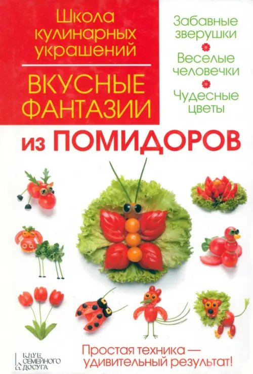 Школа кулинарных украшений Вкусные фантазии из помидоров