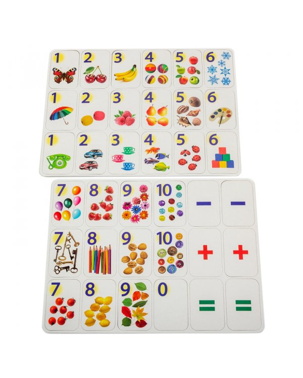 Игры на магнитах. Арифметика на холодильнике