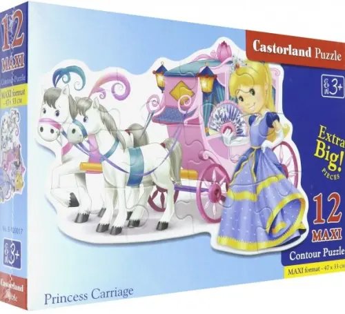 Пазл. Принцесса, 12 деталей Пазл. Принцесса, 12 деталей