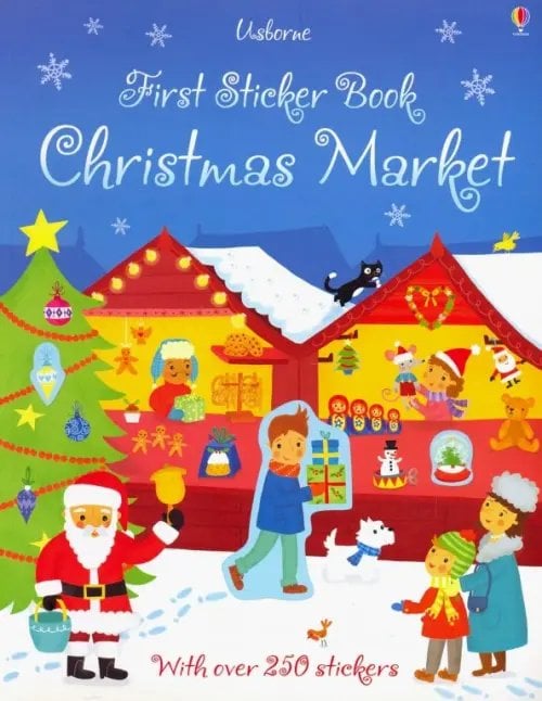 First Sticker Books Christmas Market