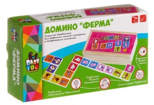 Деревянное домино. Ферма